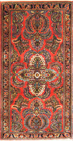 Antique Sarouk rug