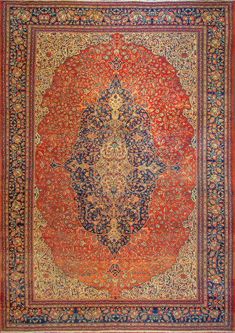 A Sarouk Feraghan Carpet