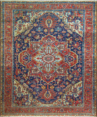 A Karajah Serapi Carpet