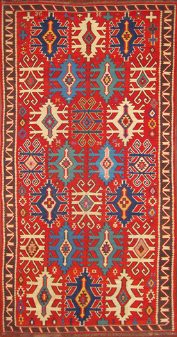 A Kuba Kilim Rug