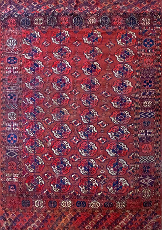Antique Tekke Turkoman Carpet