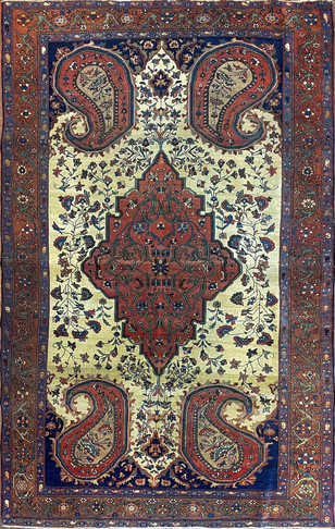 Antique Persian Sarouk Feraghan Rug
