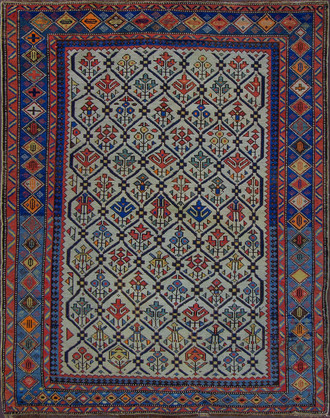 A kuba Caucasian Rug