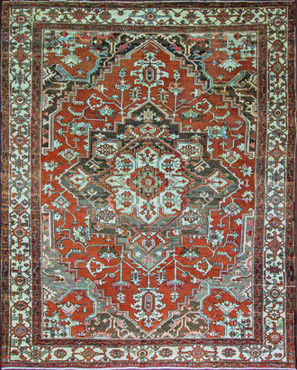 A Serapi Carpet