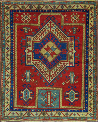 A Fachralo Kazak Prayer Rug