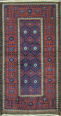 Incredible Antique Belouch Rug