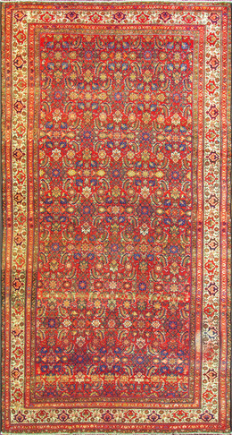 Antique Persian Malayer Gallery Carpet