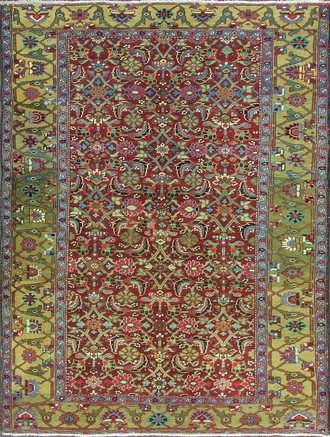 Rare Design Heriz Rug