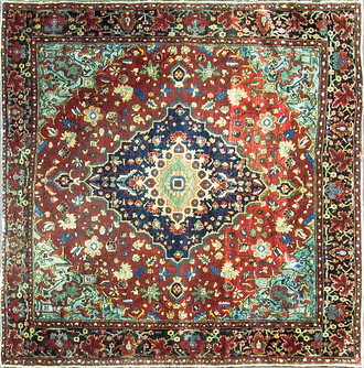 Antique Persian Feraghan Sarouk Rug