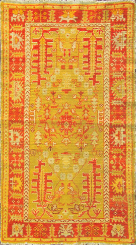 Antique Oushak Rug