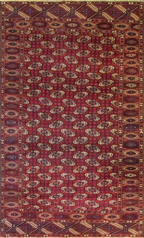 Persian Turkoman Tekke Carpet 