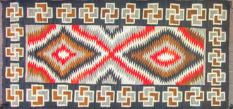 Large Navajo Eye Dazzler Rug