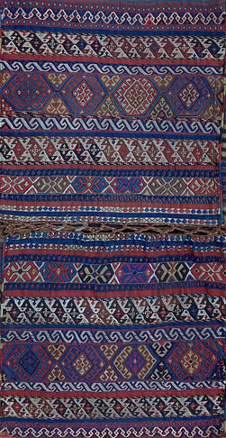 Antique Persian shahsavan saddle bag