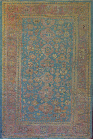 Antique Oushak Carpet