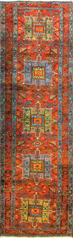 Antique Persian Heriz Runner