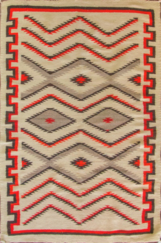 Amazing Antique Navajo Rug