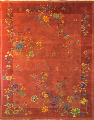 Antique Art Deco Carpet