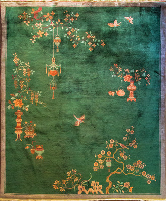 Antique Art Deco Carpet