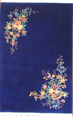 Antique Art Deco Chinese Carpet