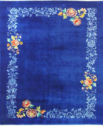 Antique Art Deco Chinese Carpet, Wedding carpet