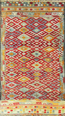  Moroccan Flat Weave/Kilim