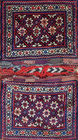 Antique Qashqai saddale bag