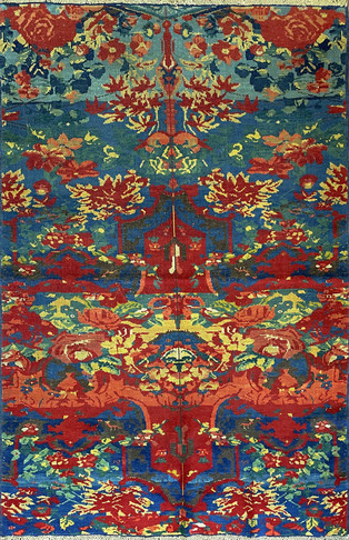 Antique Caucasian Karabagh “Ornament / Ornak-type” Rug