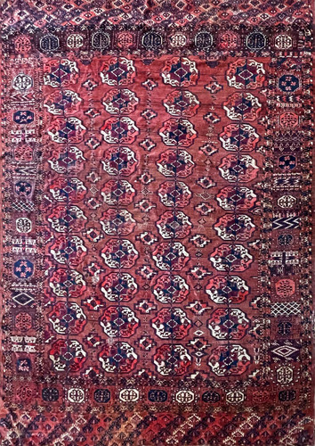 Antique Tekke Turkoman Carpet image 1