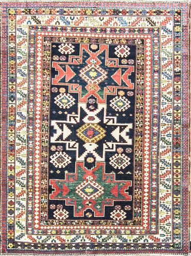 Antique Caucasian Kazak Rug image 1