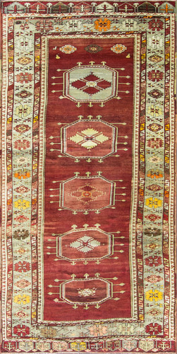 Antique Turkish Kirshehir Runner/Gallery image 1