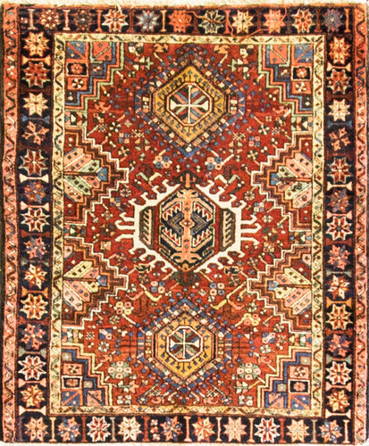 Antique Persian Karaja Rug image 1