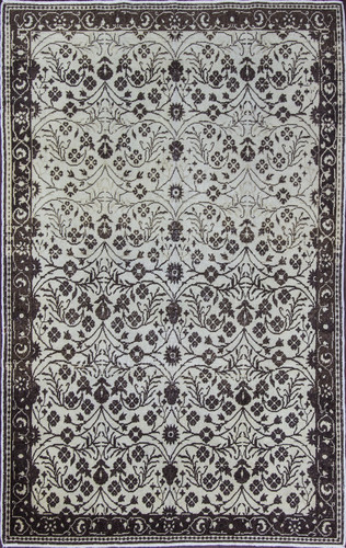 Antique Ushak Anatolian Turkish Rug, Natural Colors, image 1