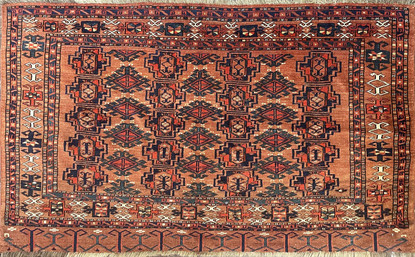 Antique Ersari Turkoman Rug image 1