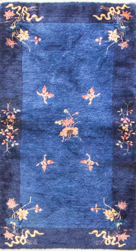Antique Art Deco/ Peking Chinese Rug image 1