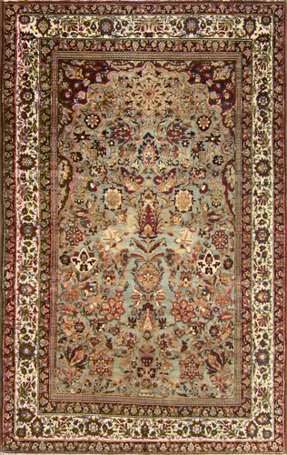 Fine Antique Persian Isfahan Rug image 1