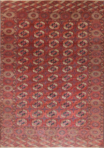 Antique Turkoman Tekke Main Carpet image 1