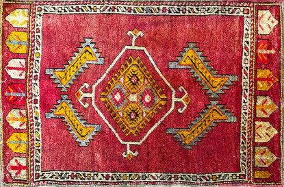 Antique Oushak Yastik Anatolian Rug image 4