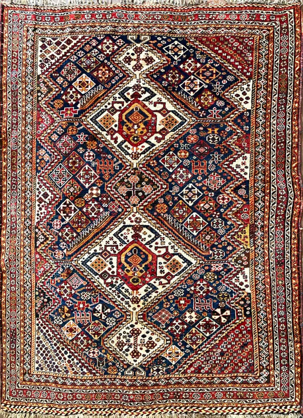 Antique Qashqai/ Shiraz Rug | Eli Peer Oriental Rugs